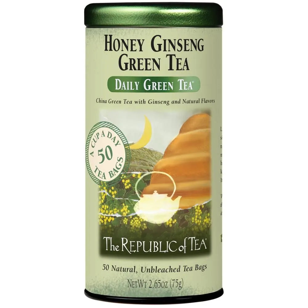 Republic of Tea Honey Ginseng Green Tea