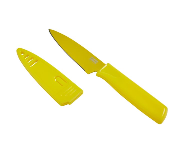 Kuhn Rikon Nonstick Paring Knife, Yellow