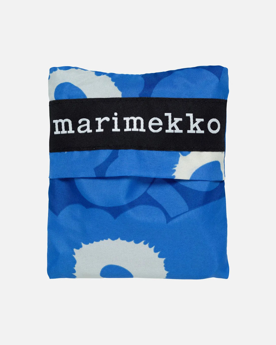 Marimekko Unikko Smartbag, Blue/Dark Blue – Irma's Finland House