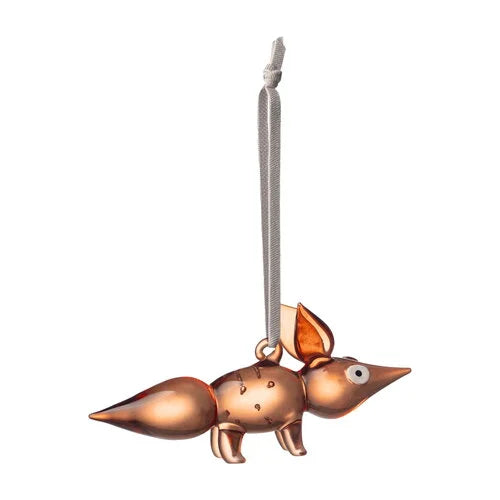 iittala Vulpes Ornament, Brown – Irma's Finland House