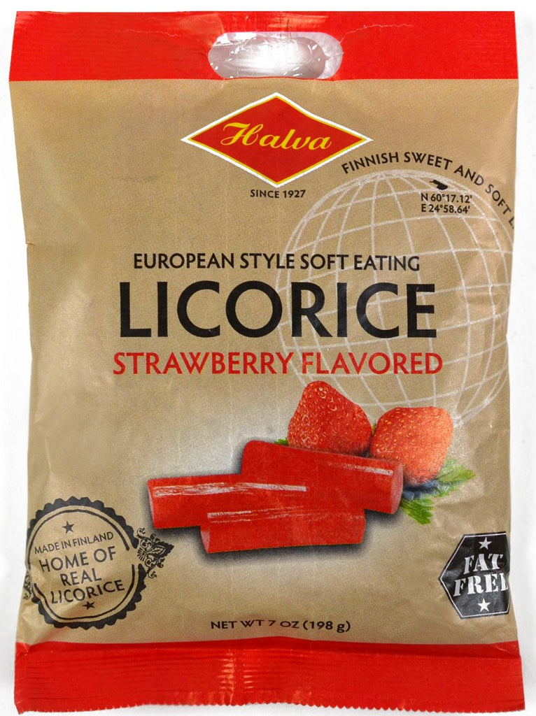 Halva Strawberry Licorice