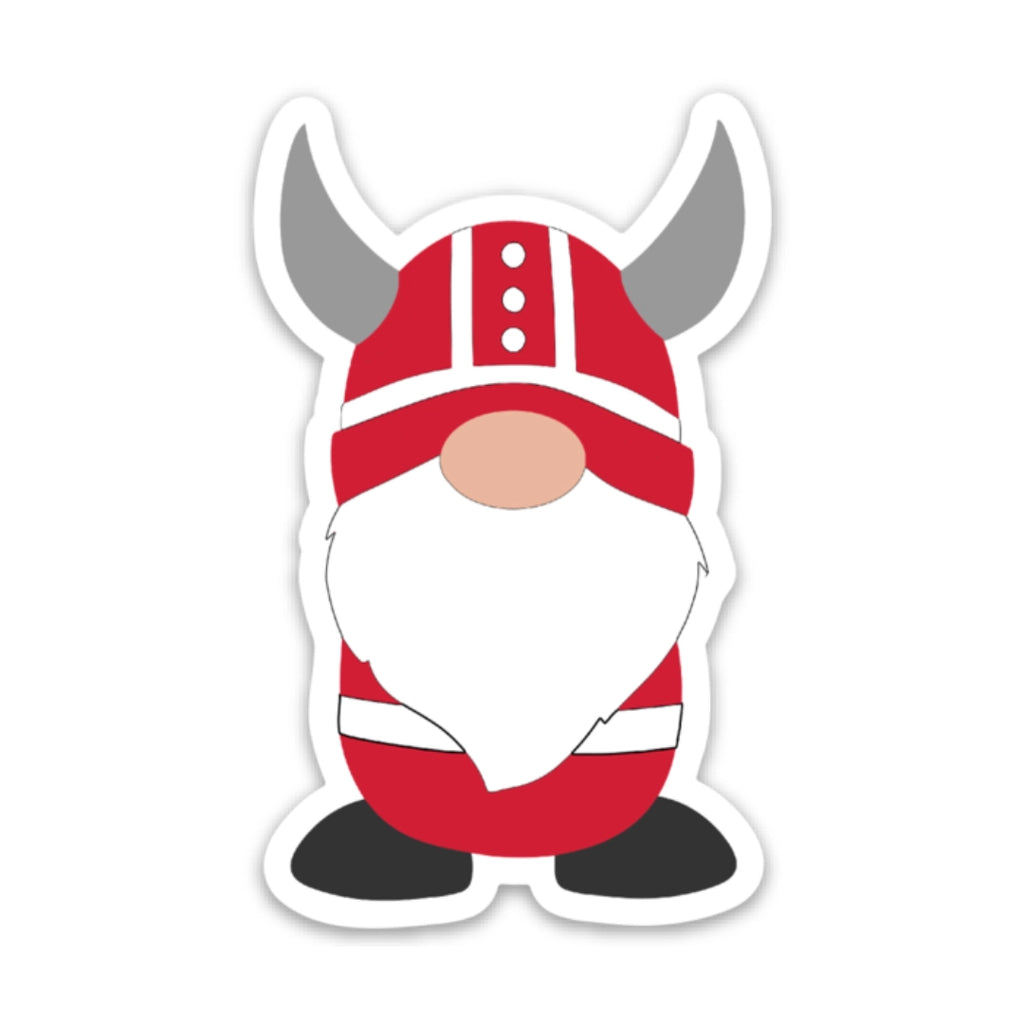 Danish Viking Boy Gnome Sticker