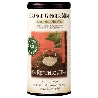 Orange Ginger Mint Herbal Tea
