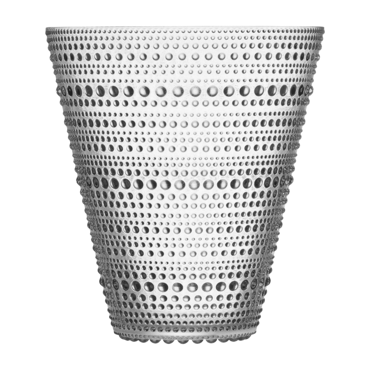 Kastehelmi Vase, Clear – Irma's Finland House