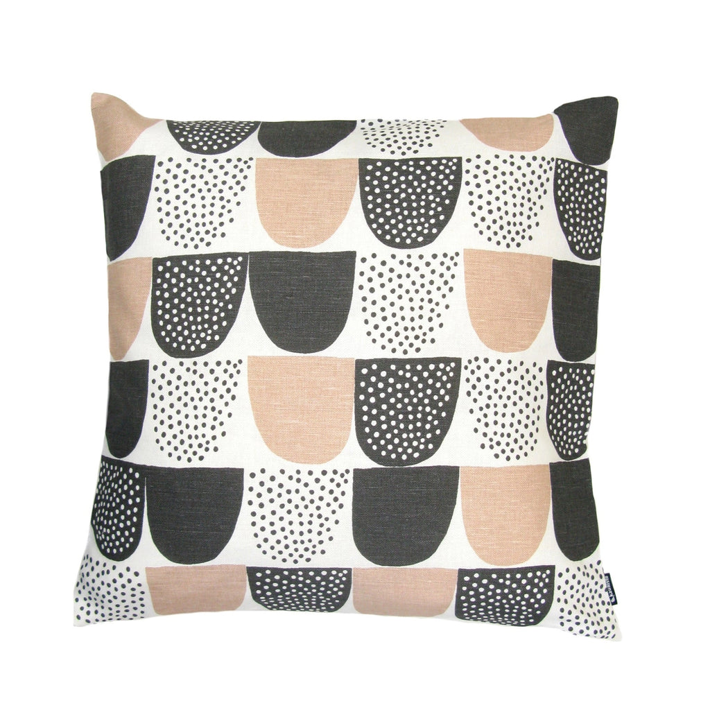 Kauniste Pink Graphic Cushion Cover
