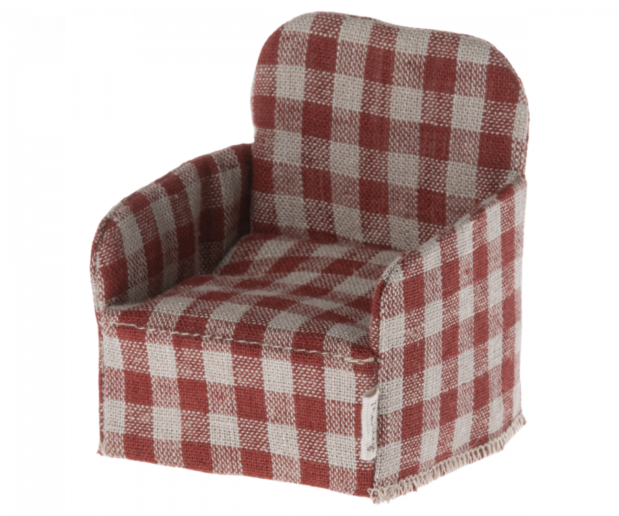 Maileg Chair, Mouse Red