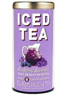Republic of Tea Blueberry Lavender Iced Tea