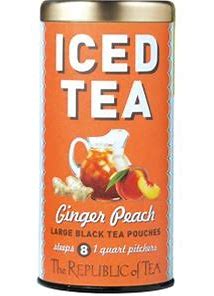 Republic of Tea Ginger Peach Black Iced Tea