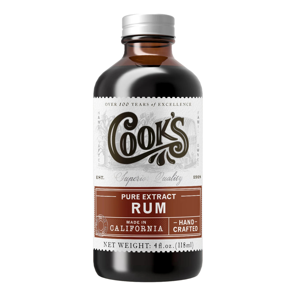 Cook's Pure Rum Extract, 4 oz.