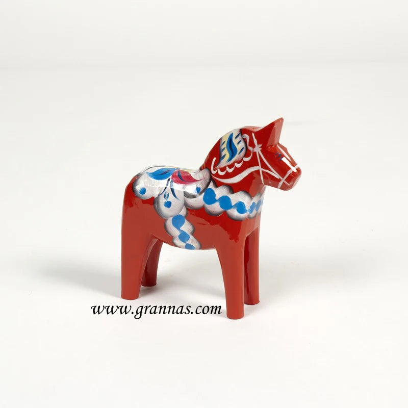 Wooden Dala Horse 5"