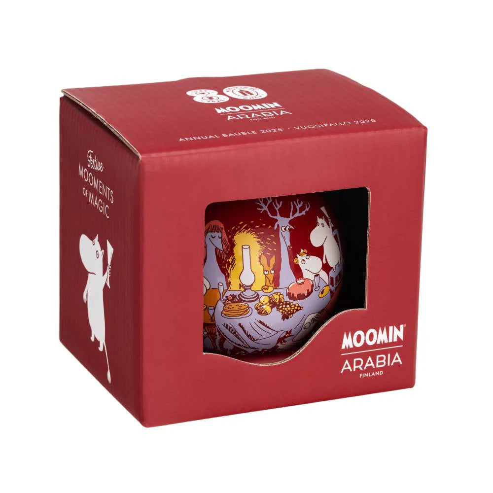 Arabia Moomin Ornament, Annual Bauble 2025