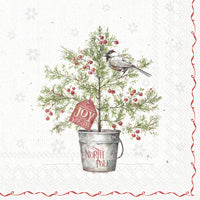 Christmas Tree Present Lunch Napkins