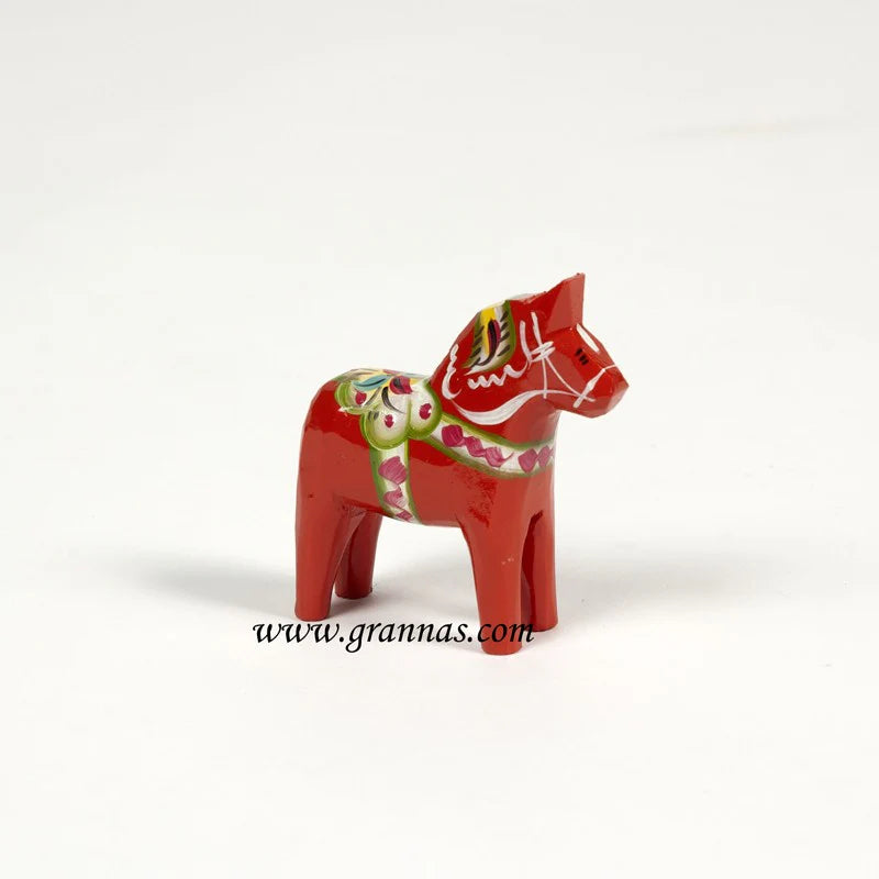 Wooden Dala Horse 2.75"