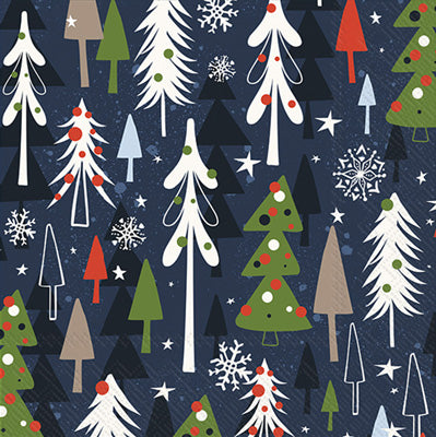 Christmas Forest Lunch Napkins