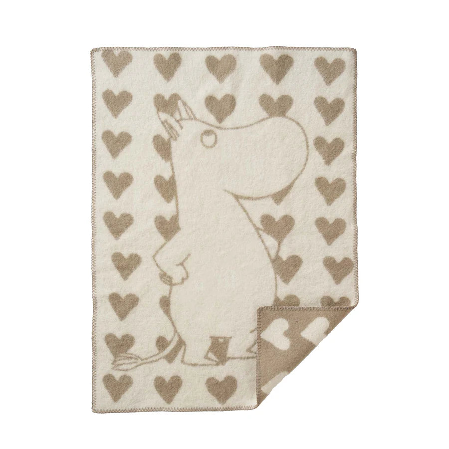 Klippan Moomin Heart Blanket