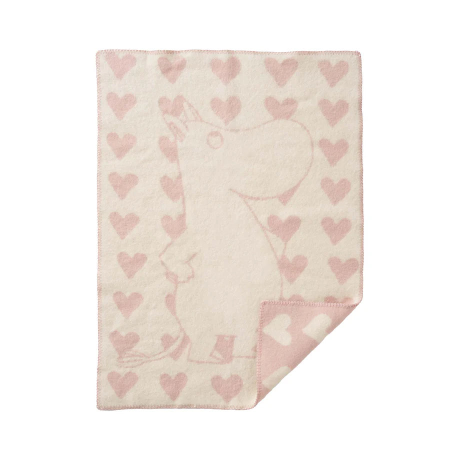 Klippan Moomin Heart Blanket