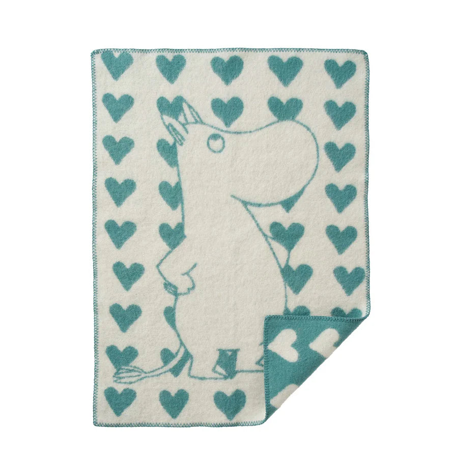 Klippan Moomin Heart Blanket