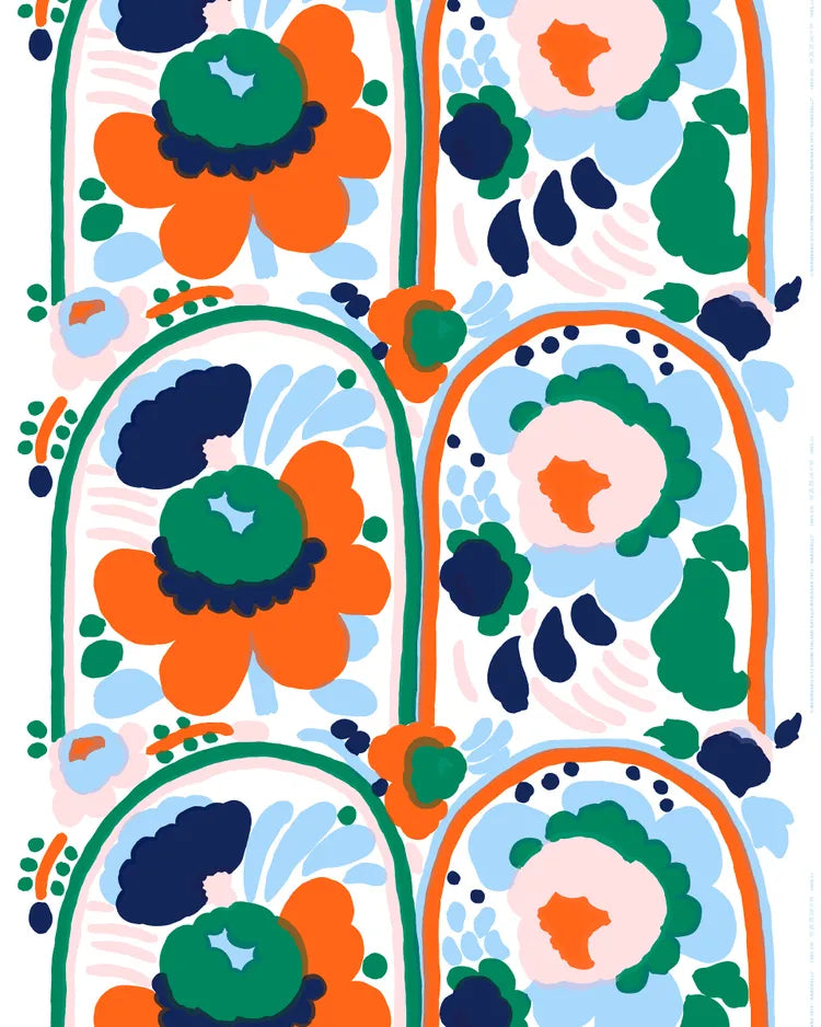 Marimekko Karuselli 100% Cotton Fabric – Irma's Finland House Marimekko Karuselli 100% Cotton Fabric – Irma's Finland House