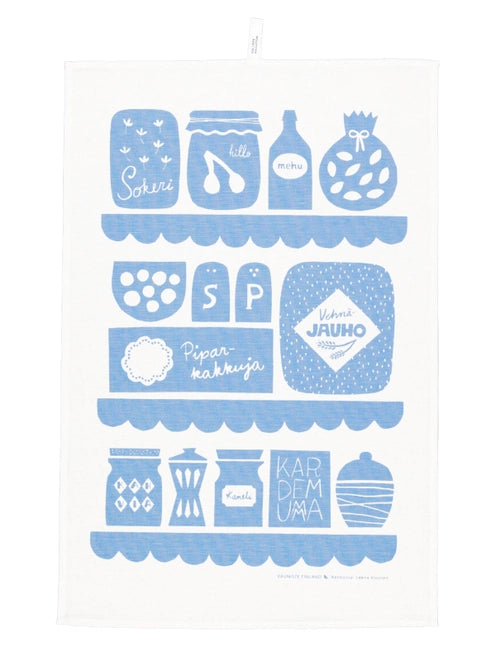 Kauniste Keittiössä Blue Kitchen Towel