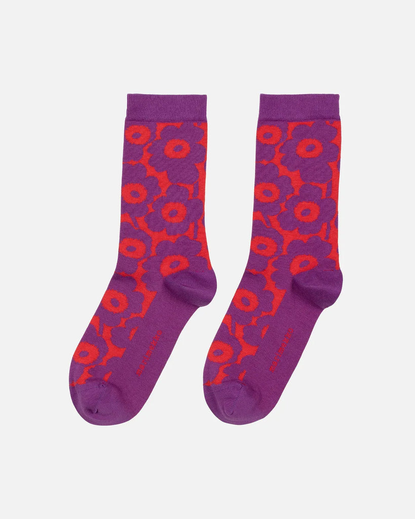 Marimekko Linjaus Unikko Socks