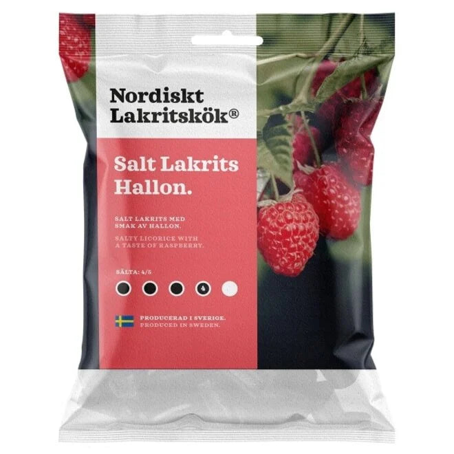 Nordiskt Lakritskök® Salt Licorice Raspberry Bag