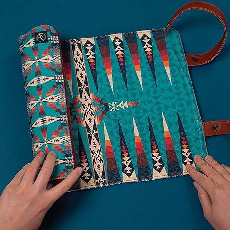 Pendleton Backgammon: Travel-Ready Roll-Up Game