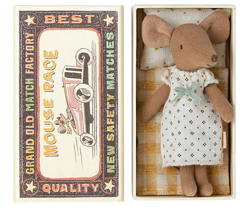 Maileg Big SIster Mouse in Matchbox