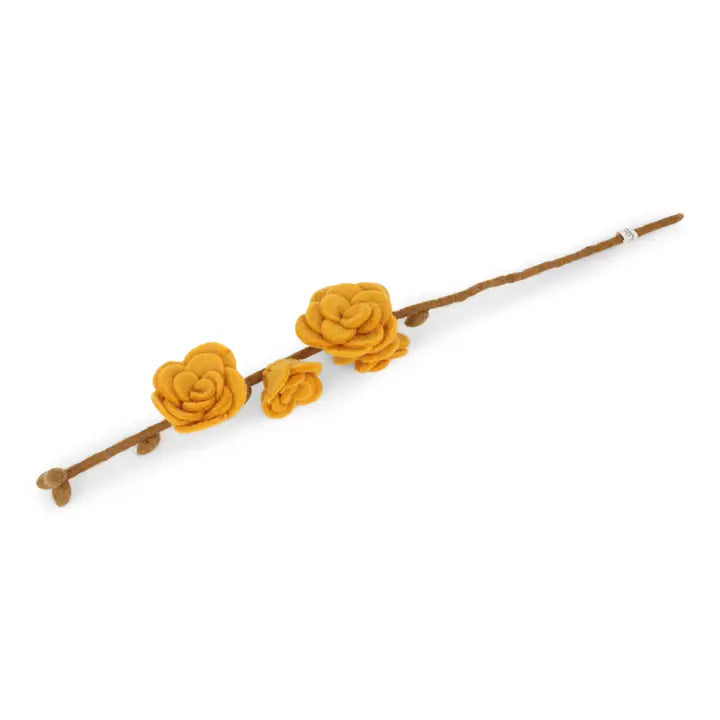 Gry & Sif Branch with Yellow Roses