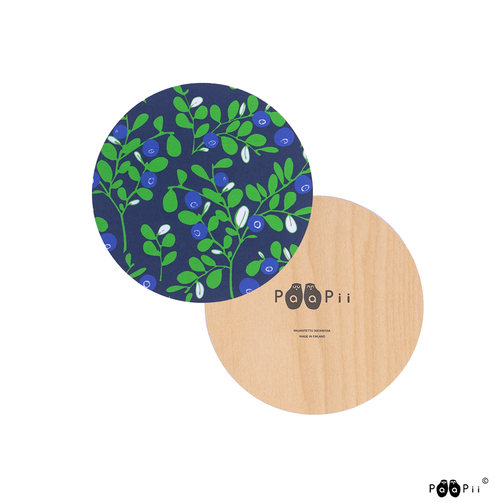 PaaPii Blueberry Coaster