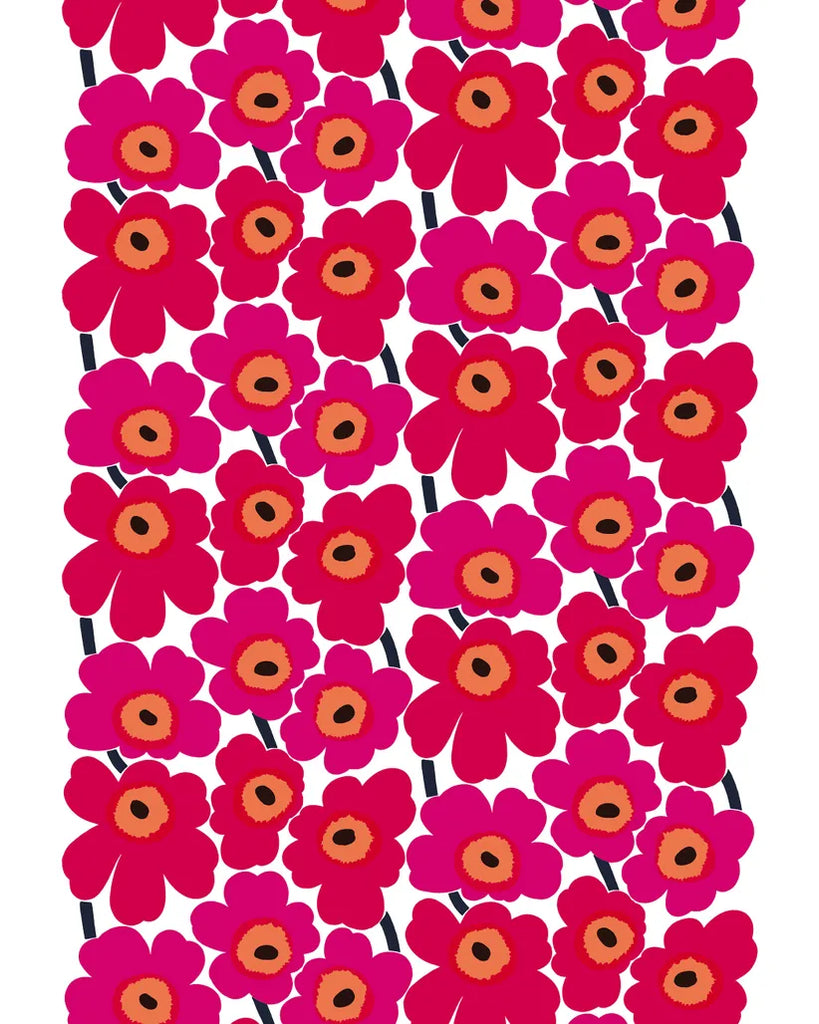 Marimekko Pieni Unikko Acrylic-Coated Cotton Fabric