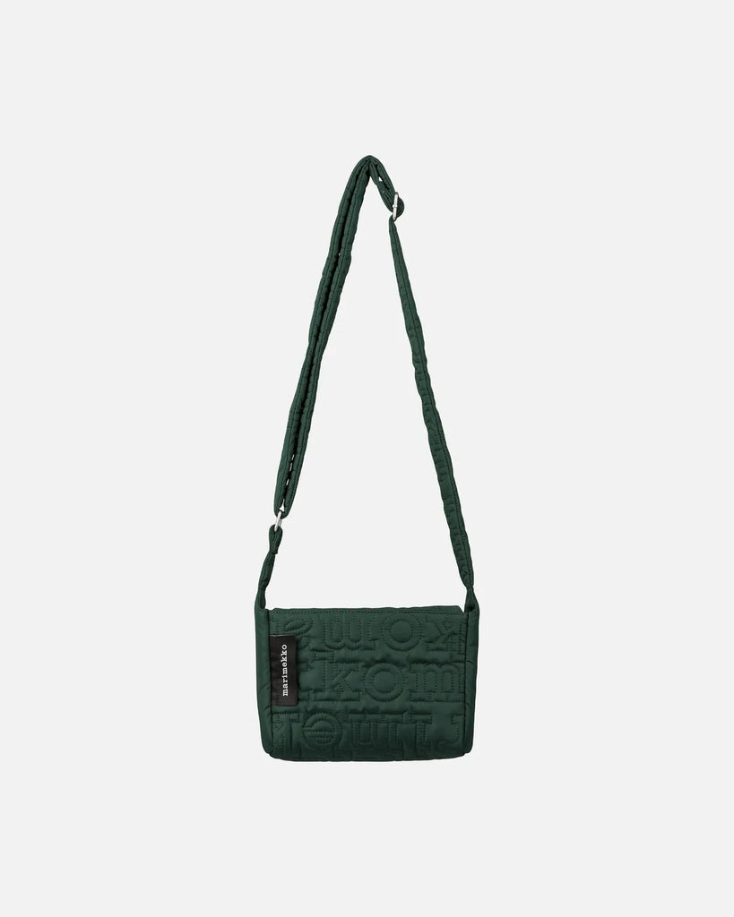 Marimekko Joy Crossbody S Logo, Dark Green
