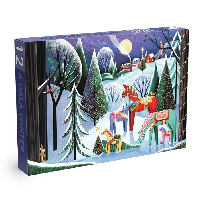 A Dala Winter 1000 Piece Jigsaw Puzzle