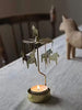 Pluto of Sweden Rotary Candleholder, Dala Horse