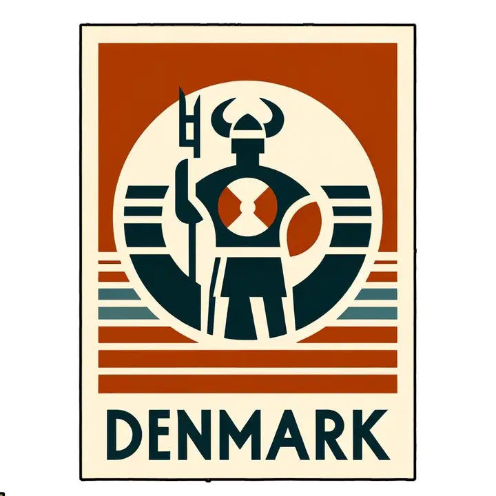 Denmark Sticker