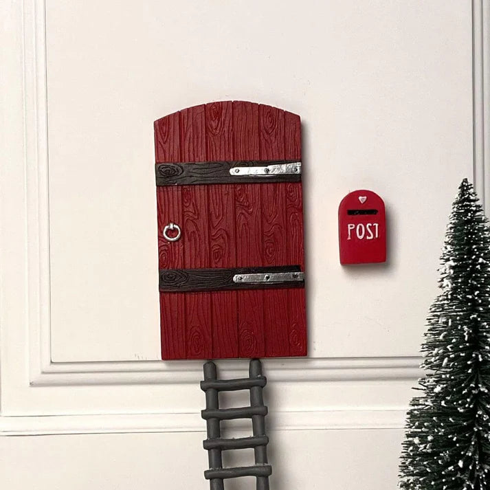 Nisse Door, Ladder/Bowl/Mailbox/Clogs/Doormat