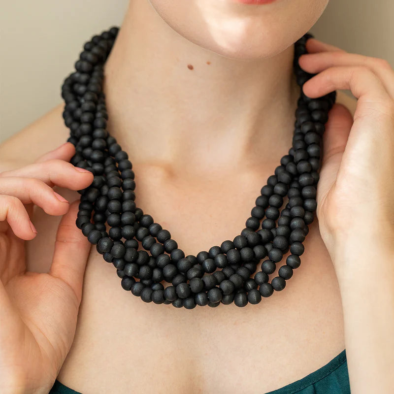 aarikka Elisabeth Necklace Black