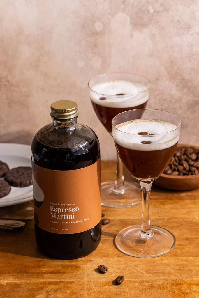Wood Stove Kitchen Espresso Martini Cocktail & Mocktail Mixer