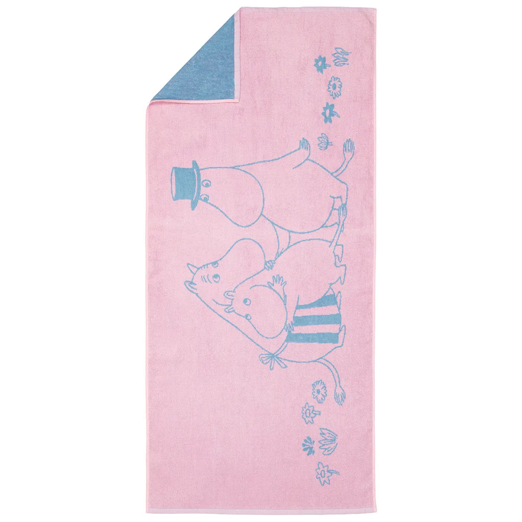 Arabia Moomin Bath Towel, Family Time