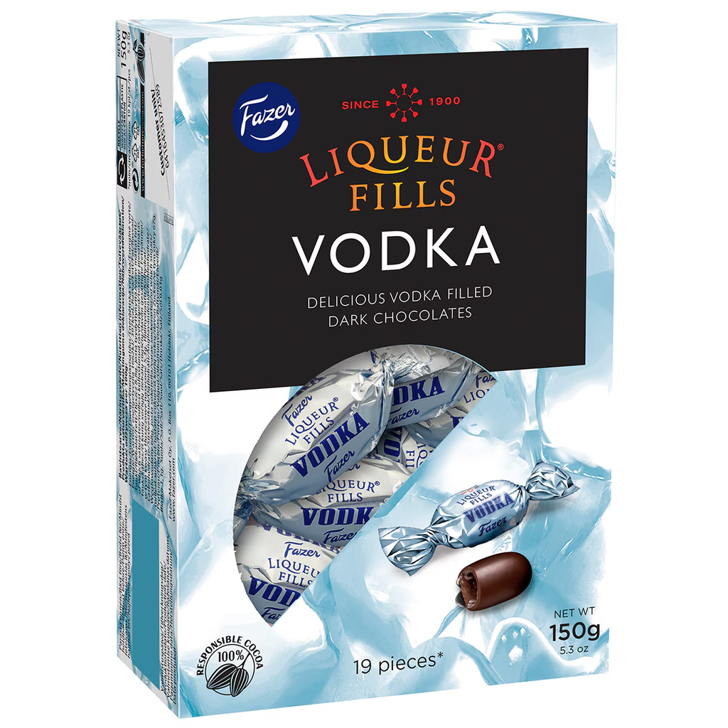 Fazer Dark Chocolate Vodka Liqueur Fills