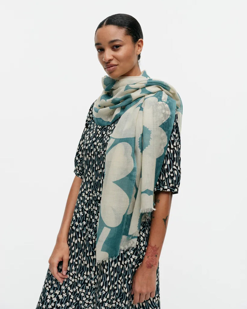 Marimekko Fiore Pieni Unikko Scarf