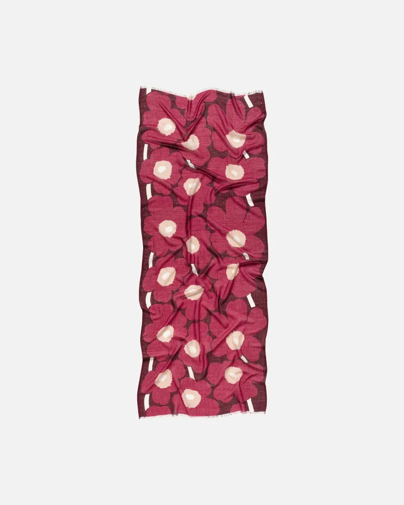 Marimekko Fiore Pieni Unikko Scarf – Irma's Finland House Marimekko Fiore Pieni Unikko Scarf – Irma's Finland House