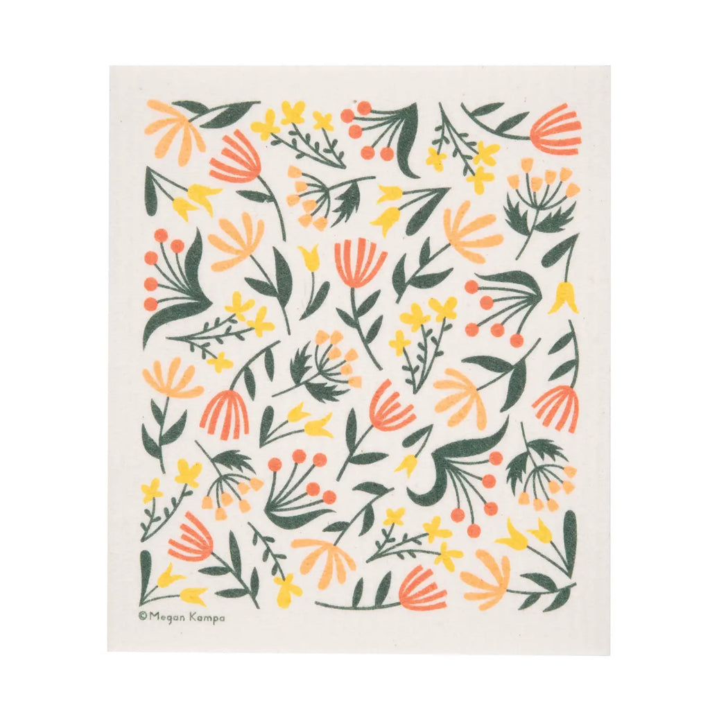 Flowergirl Swedish Dishcloth