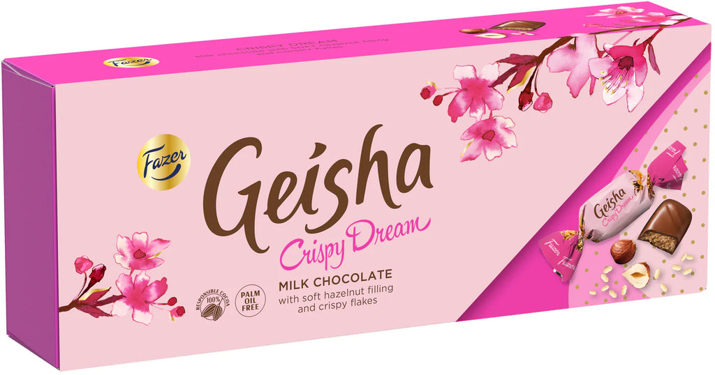 Fazer Geisha Crispy Dream Milk Chocolate