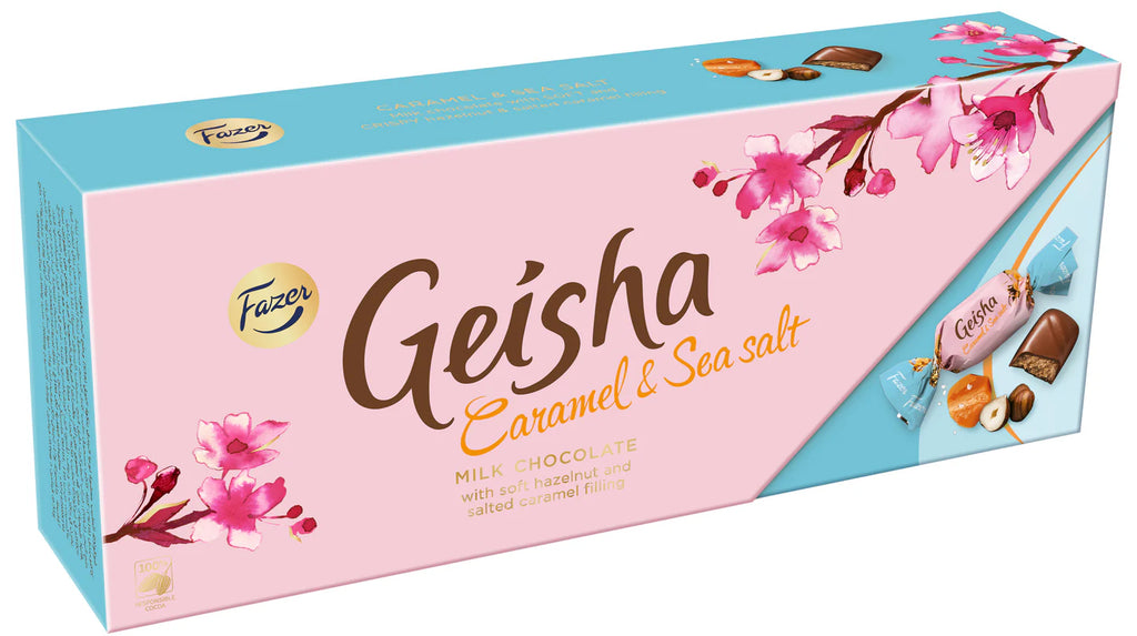 Fazer Geisha Caramel & Sea Salt Milk Chocolate