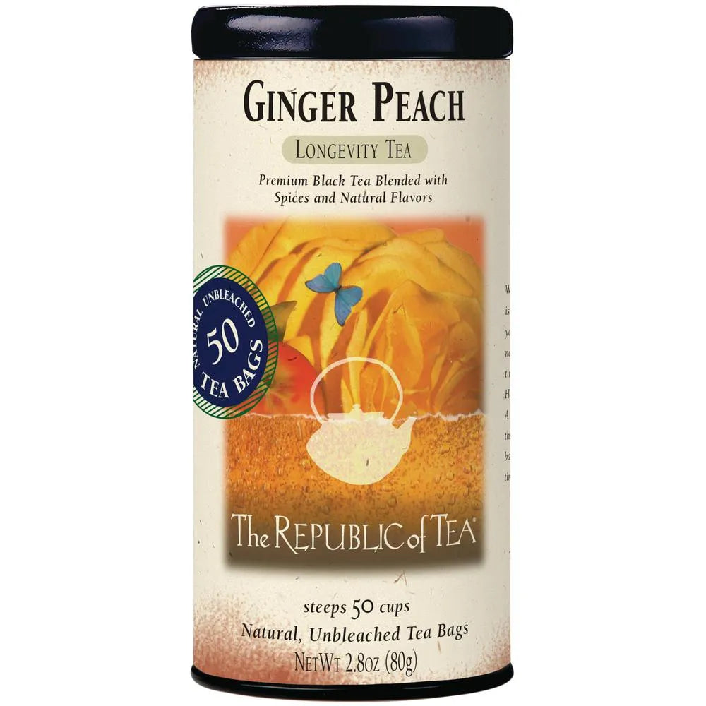 Republic of Tea Ginger Peach Black Tea