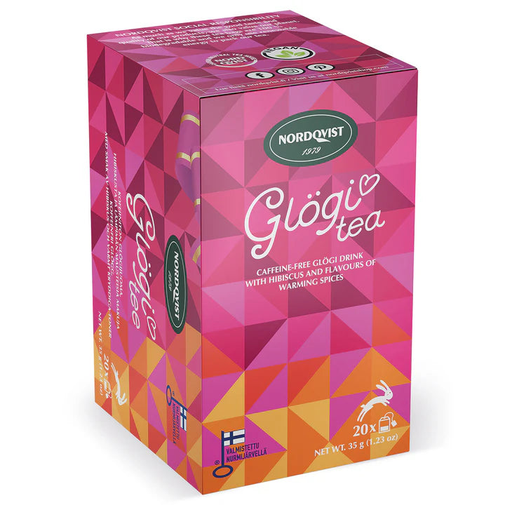 Nordqvist Hot & Cold Brew Glögi Caffeine Free Herbal Tea