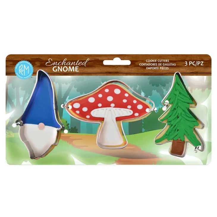 Enchanted Gnome Cookie Cutter Set