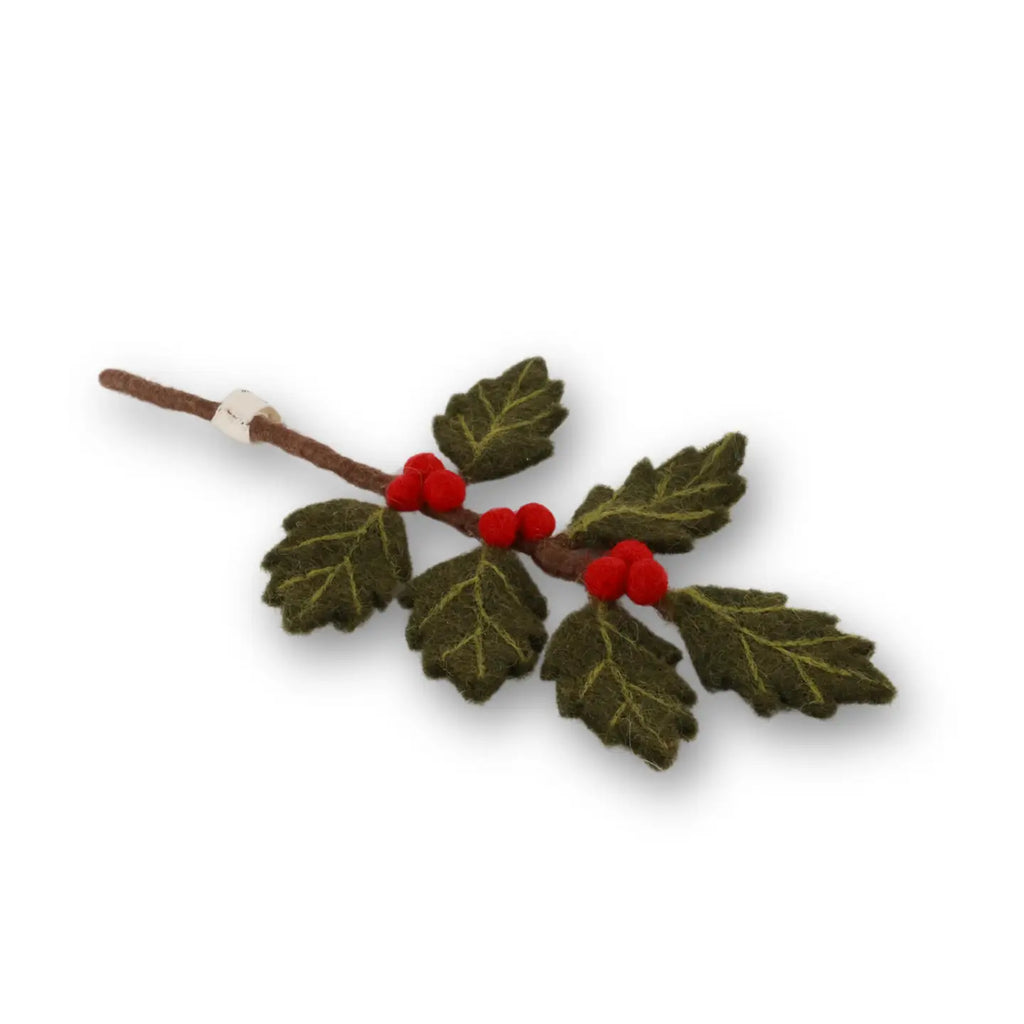 Gry & Sif Mini Holly Branch