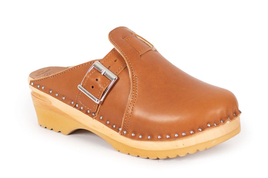 Troentorp Clogs, Hopper Wool Camel