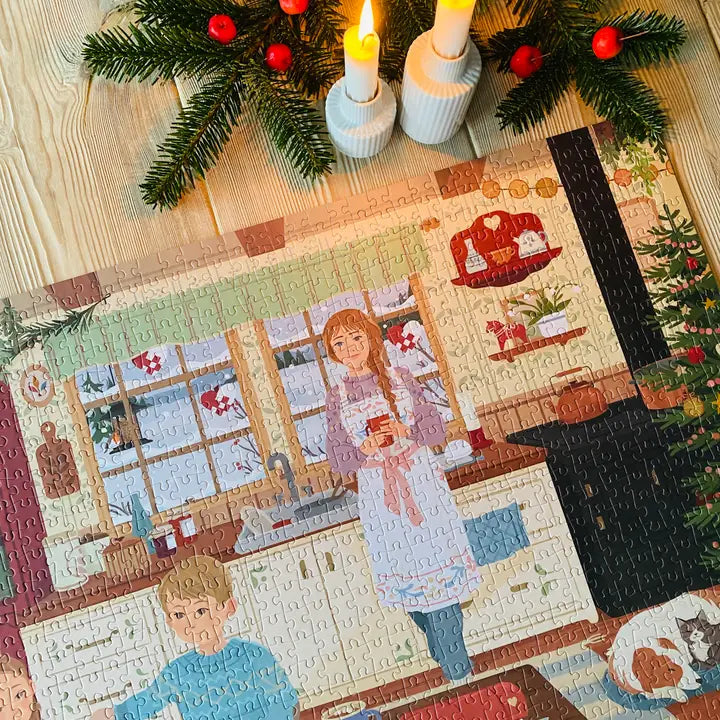 Hygge Holidays 1000 Piece Jigsaw Puzzle